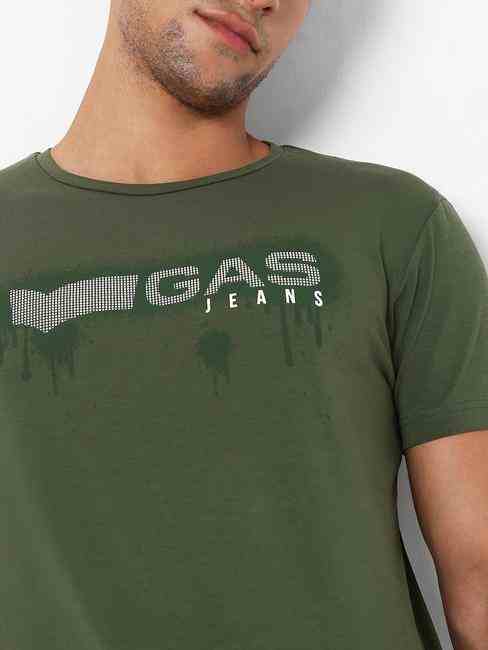 Scuba Splatter Slim Fit Crew-Neck T-shirt