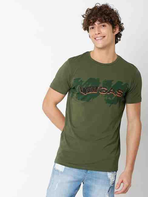 GAS | Scuba Logo Slim Fit Crew-Neck T-shirt
