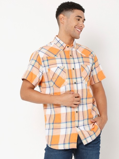 GAS | Kant Checked Slim Fit Shirt