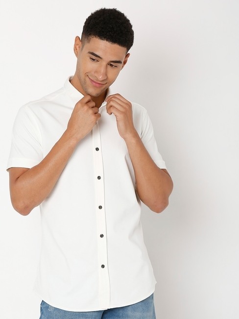 Knit Slim Fit Shirt