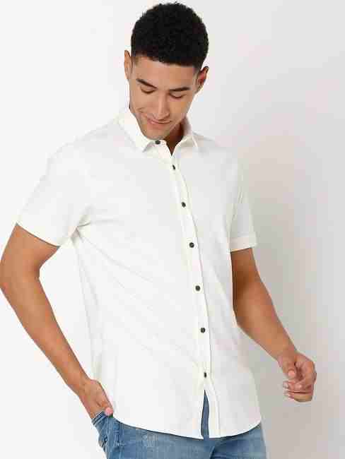Knit Slim Fit Shirt
