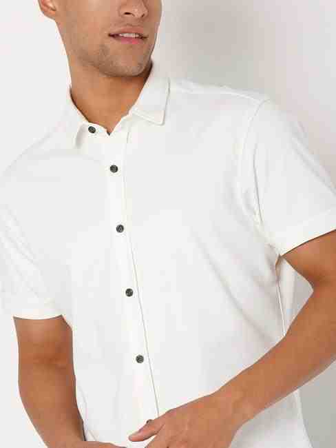 Knit Slim Fit Shirt