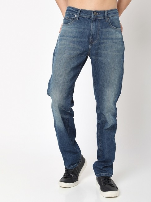 GAS | Jaxon Z IN Mid-Wash Straight Fit Jeans