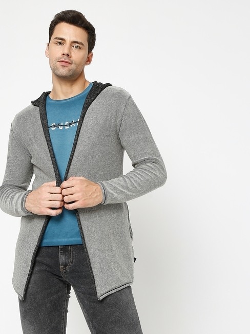 GAS | Flat Knit Bryce Cotton Hooded Sweater