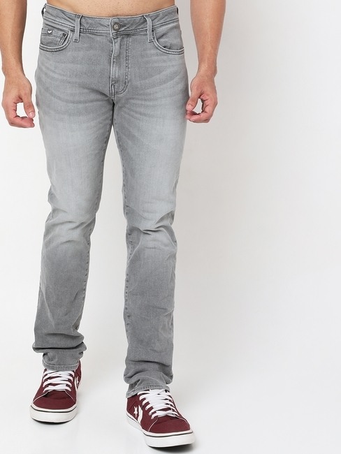 GAS | Mid-Wash Tapered Fit Jeans
