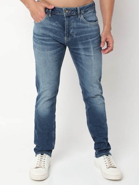GAS | Lightly Washed Straight Fit Jeans