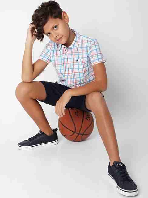 Lanzo Jr Checks Cotton Shirt