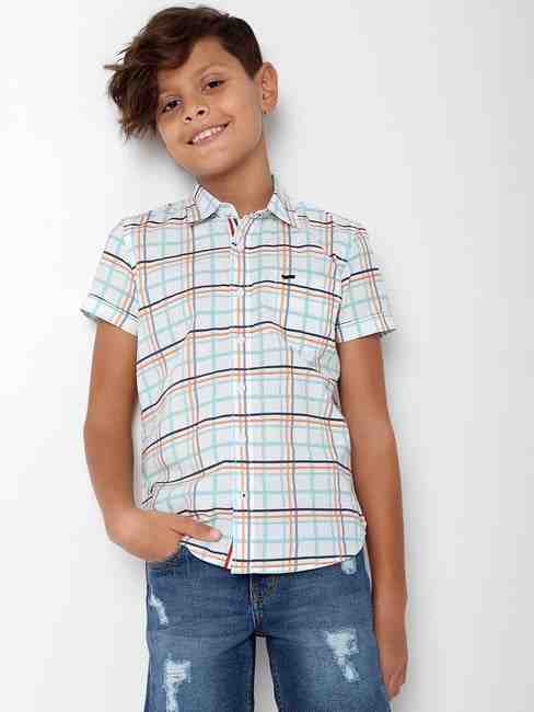 GAS | Lanzo Jr Slim Fit Checks Shirt