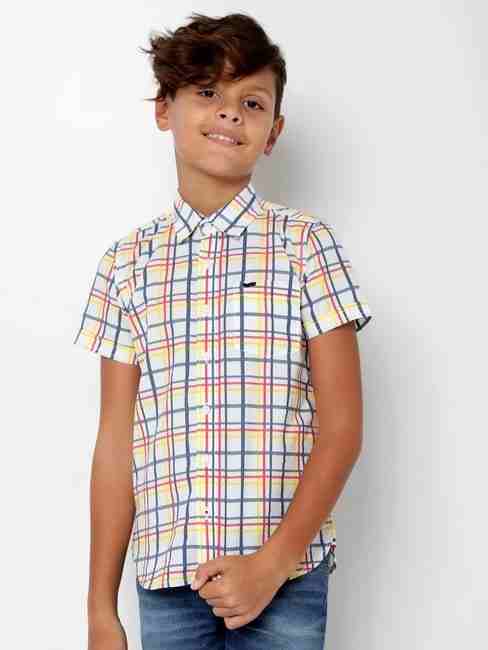 GAS | Lanzo Jr Checks Cotton Shirt