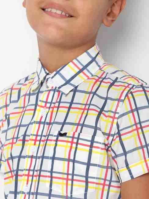 Lanzo Jr Checks Cotton Shirt