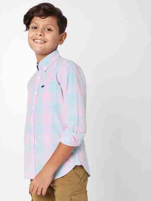Lanzo Jr Box Cotton Shirt