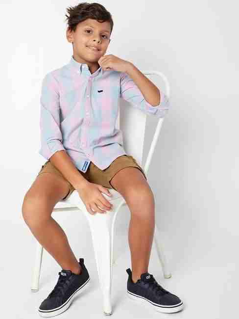 Lanzo Jr Box Cotton Shirt