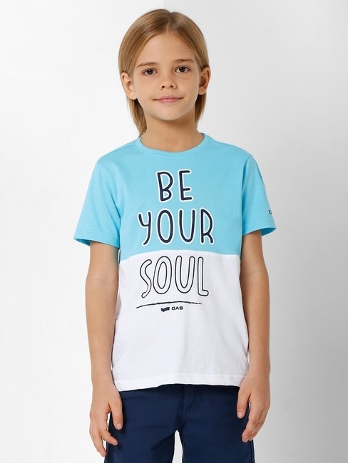 GAS | Scuba Soul Coloublock Crew-Neck T-shirt