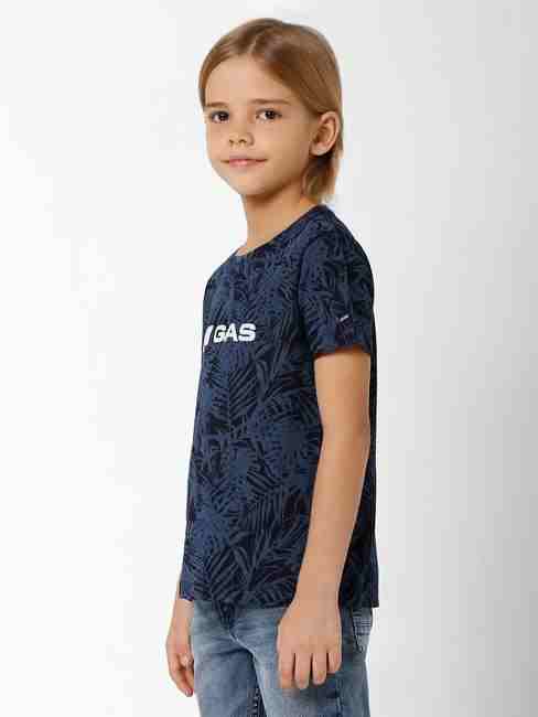 Scuba Jungle Print Crew-Neck T-Shirt