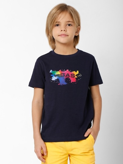 GAS | Scuba Splatter Round-Neck T-shirt