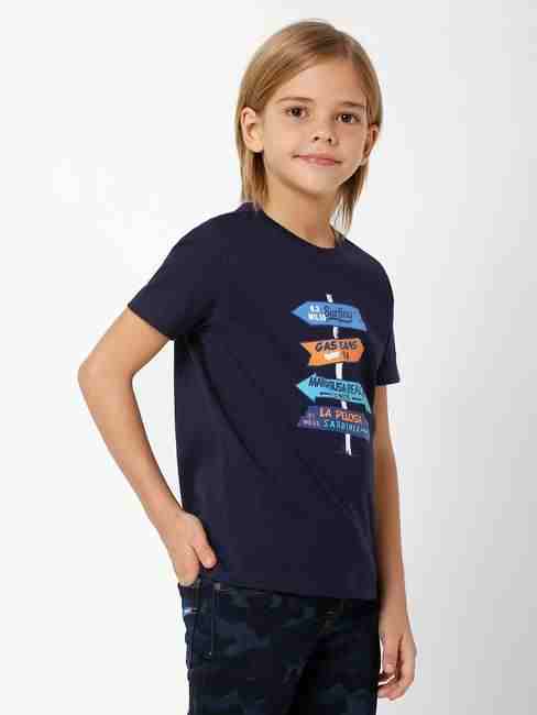 Scuba Arrow Round-Neck T-shirt