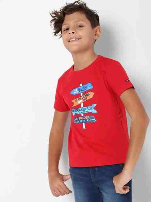 Scuba Arrow Round-Neck T-shirt