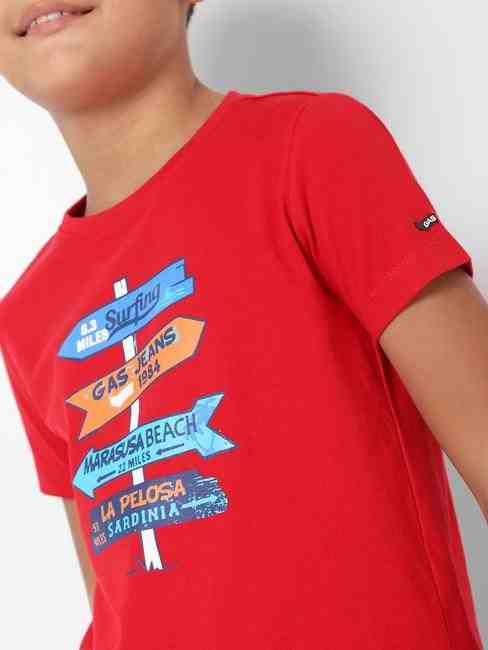 Scuba Arrow Round-Neck T-shirt