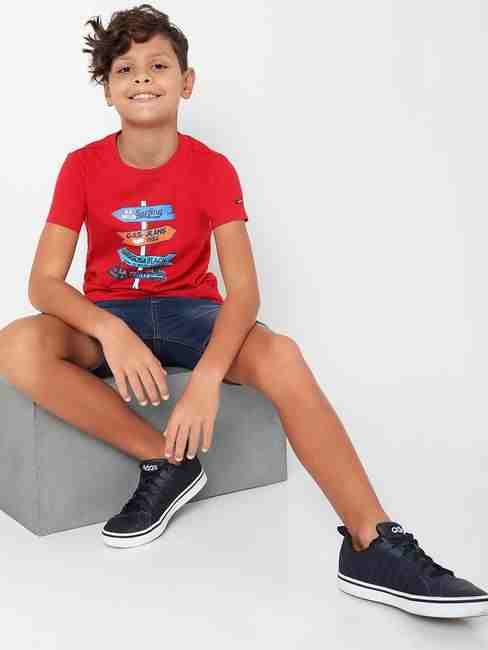 Scuba Arrow Round-Neck T-shirt