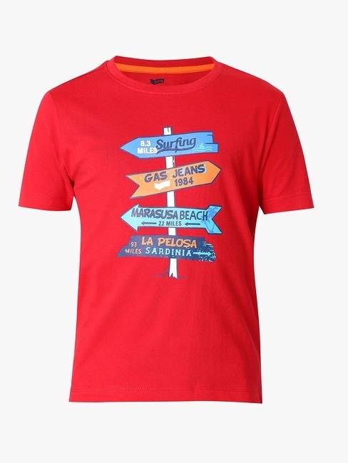 Scuba Arrow Round-Neck T-shirt