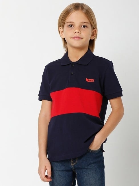 GAS | Ralph Tape Cotton Polo T-shirt