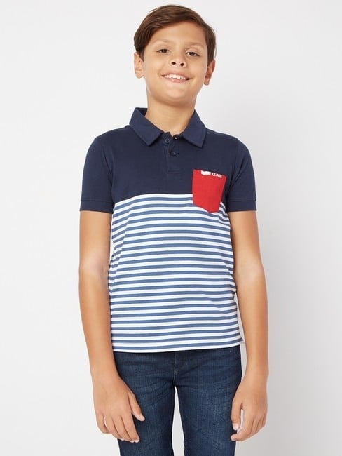 GAS | Striped Polo T-Shirt
