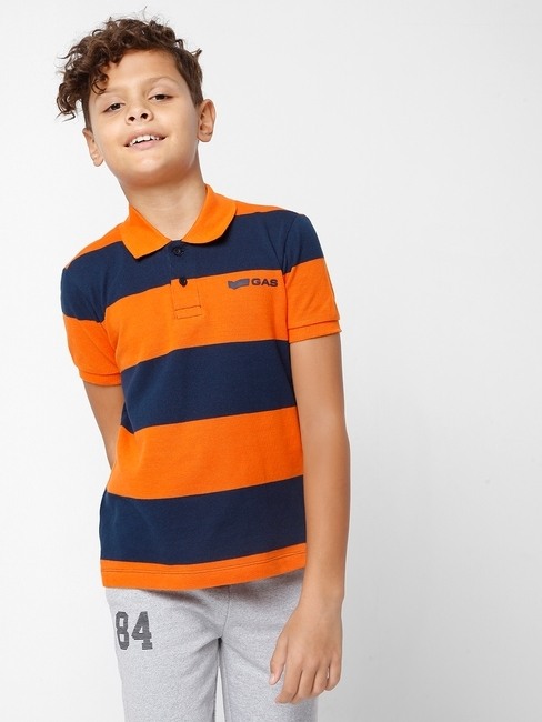 GAS | Ralph Striped Polo T-shirt