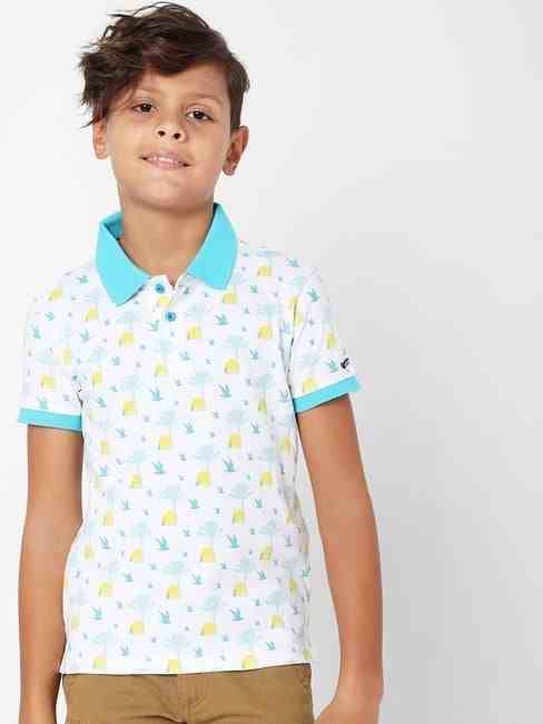 GAS | Ralph AOP Printed Polo T-shirt
