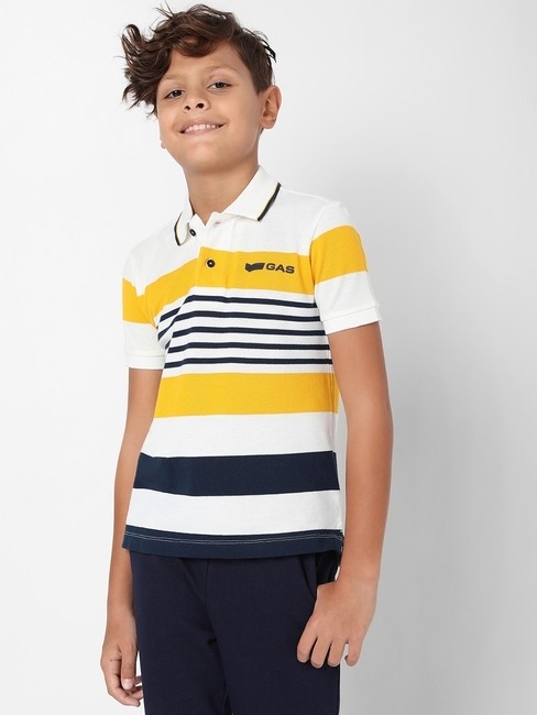 GAS | Ralph Mix Striped Polo T-shirt