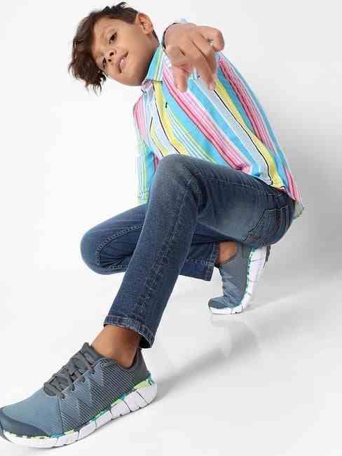 GAS | Washed Mid-Rise Jeans