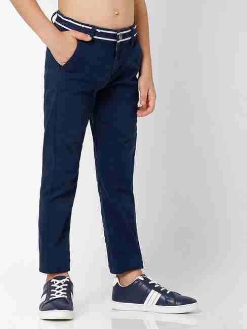 Cotton Trousers with Insert Pockets