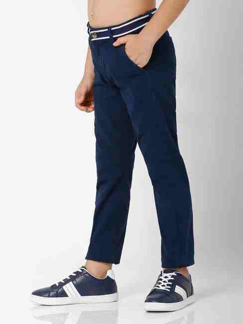 Cotton Trousers with Insert Pockets