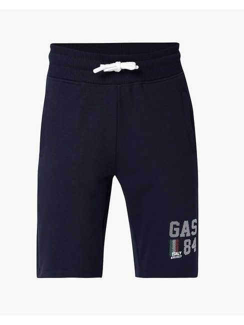 Logo Print Knit Shorts with Insert Pockets
