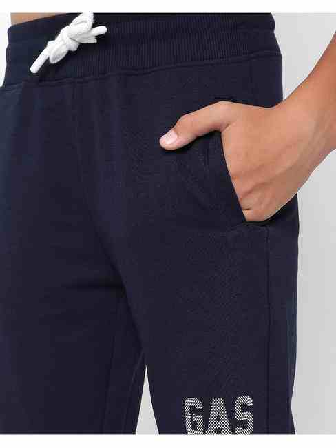Logo Print Knit Shorts with Insert Pockets