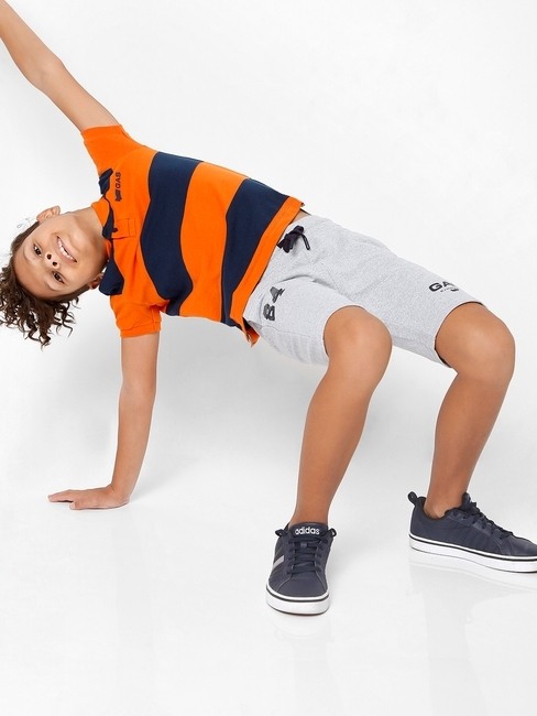 GAS | Heathered Knit Shorts with Insert Pockets