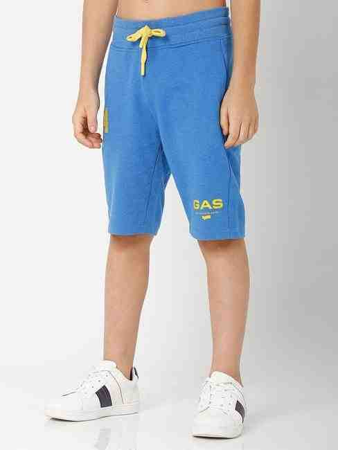 Heathered Knit Shorts with Insert Pockets