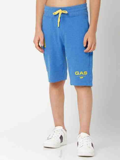 Heathered Knit Shorts with Insert Pockets