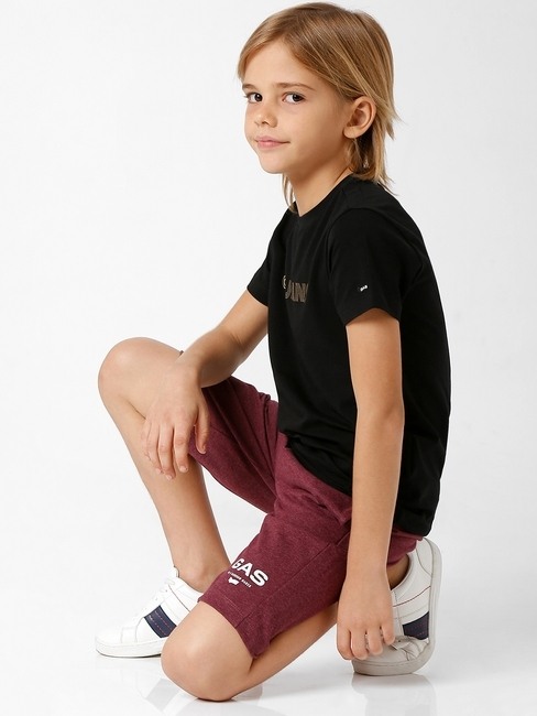 GAS | Heathered Knit Shorts with Insert Pockets