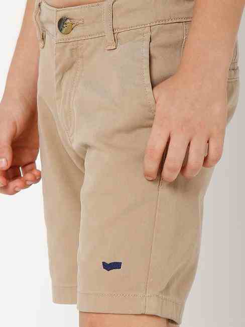 Woven Shorts with Insert Pockets