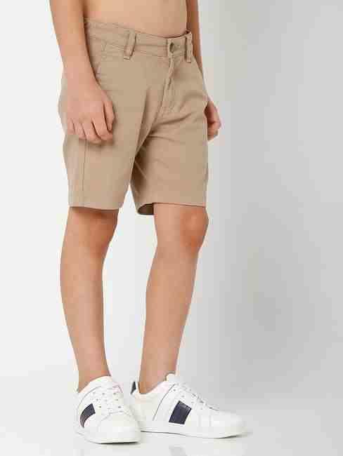 Woven Shorts with Insert Pockets