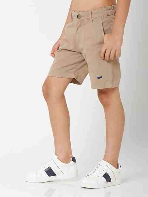 Woven Shorts with Insert Pockets