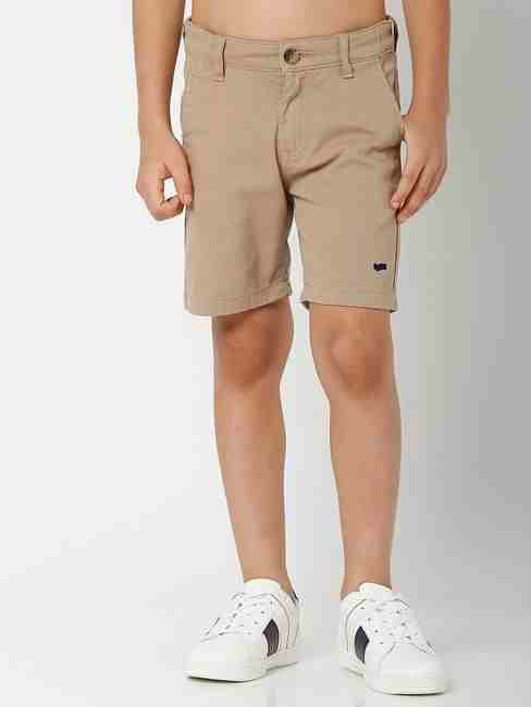 Woven Shorts with Insert Pockets
