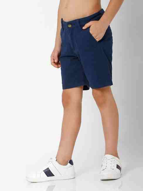 Woven Shorts with Insert Pockets