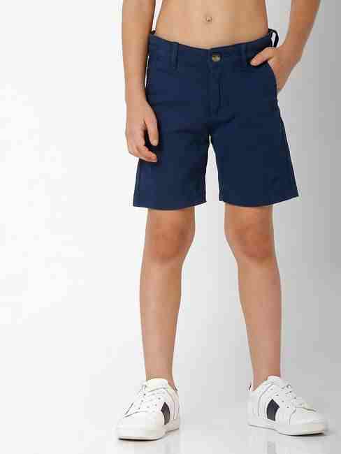 Woven Shorts with Insert Pockets
