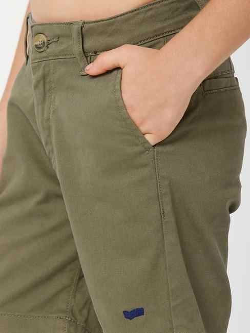 Woven Shorts with Insert Pockets