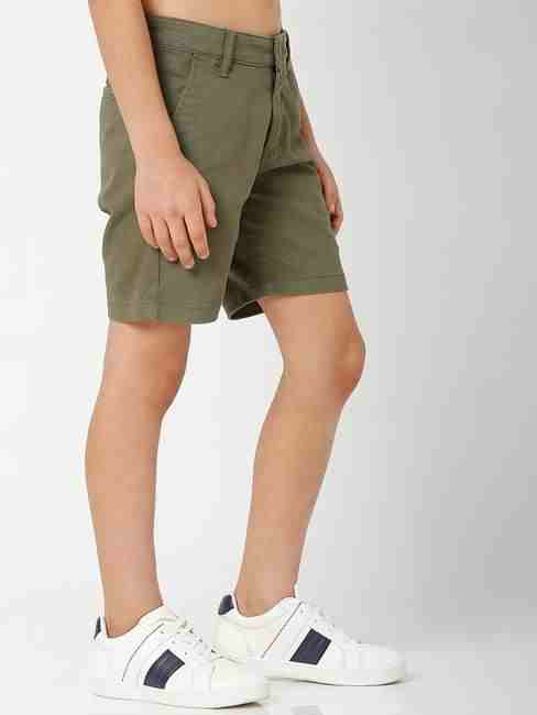 Woven Shorts with Insert Pockets