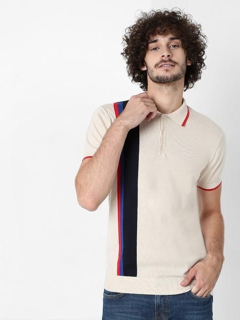 GAS | Stefan Slim Fit Striped Polo T-shirt