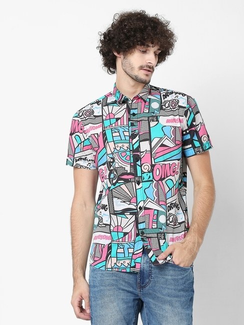 GAS | Sharp Comic Slim Fit Shirt
