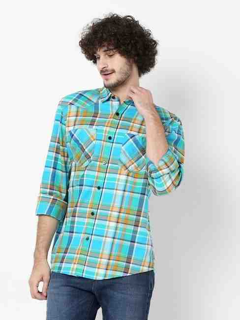 GAS | S.DET Checked Slim Fit Shirt