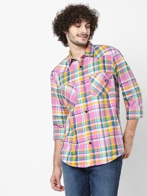 GAS | S.DET Checked Slim Fit Shirt